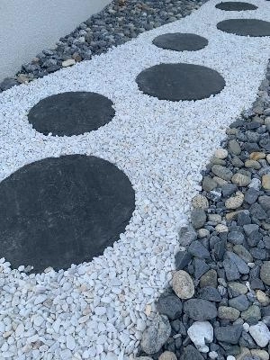 Pas Japonais rond